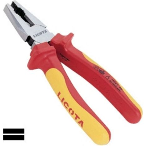 Pinza universale VDE 180mm - Per Elettricisti, Isolata e Sicura (1/3)