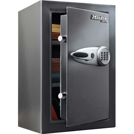 MASTER LOCK Coffre-Fort Haute Sécurité [Combinaison Électronique] [Large 61,7 Litres] - T6-331ML