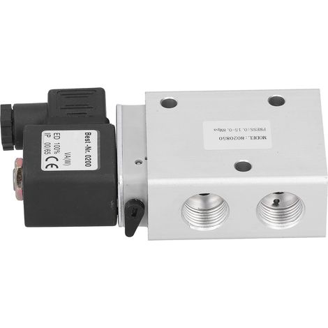 Électrovanne 2 positions 3 voies à commande unique, distributeur directionnel 12 mm de diamètre 8020850DC24V (1/5)
