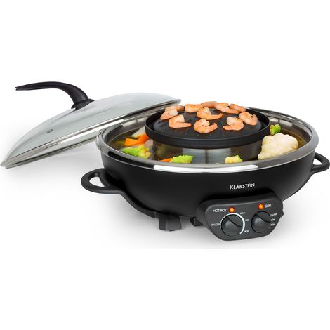 Szechuan 2-in-1 Hot Pot und Grillplatte 5l Vol. 1350 / 600 W (1/5)