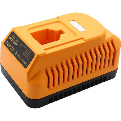 Chargeur rapide DC9310 pour batteries Ni-Cd 7,2 V-18 V (compatibles DC9096, DC9098, DC9099, DC9091, DC9071, DE9057, DW9096, DW9094 et DW9072), prise américaine. (1/4)