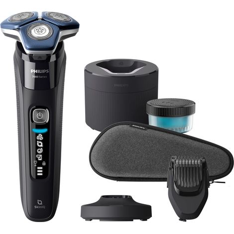 Rasoir électrique Philips SHAVER Series 7000 S7886/58 pour utilisation sur peau sèche ou humide (1/3)
