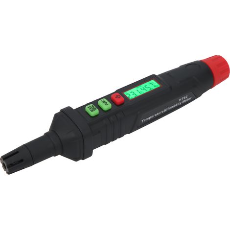 Thermomètre-hygromètre numérique portable HT62 - Testeur de température, d'humidité et de point de rosée (1/5)