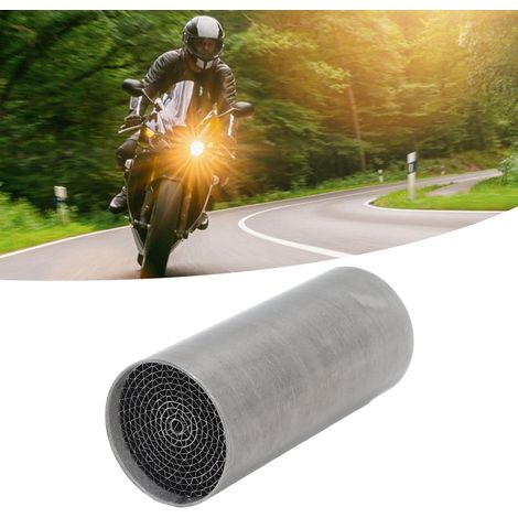 Silencieux d'échappement moto DB Killer 42100mm (Catalyseur en acier inoxydable, tube central avant) (1/5)