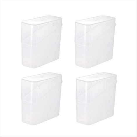 Boîte à fromage tranché pour réfrigérateur, lot de 4 (1/5)