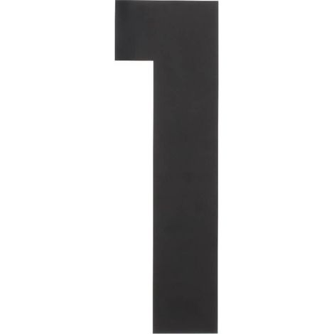 Maison numéro 1 XXL Numbra 50cm noir - 0023.402121