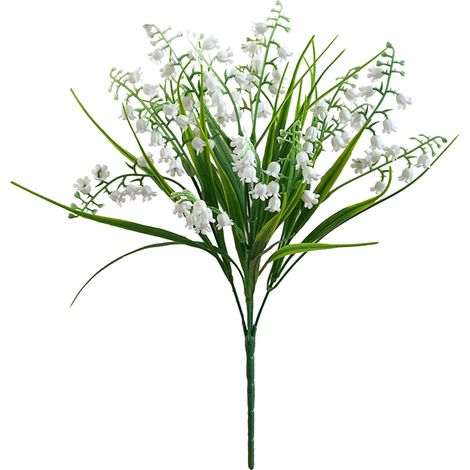 Tige Artificielle - Fleur Orchidée Simulée - Tige Longue Flexible - Pour Décoration Intérieure Extérieure Jardinière Mariage Bureau Jardin - 1 Pièce (1/3)