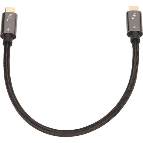 Câble USB 4.0 Type C 40Gbps 8K 100W Charge Rapide pour Smartphone PC Tablette 30cm (1/5)