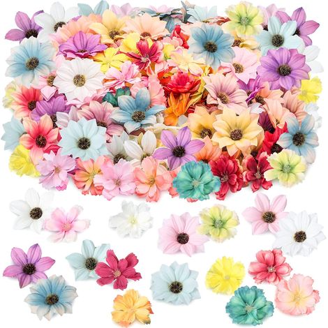 200 têtes de fleurs artificielles pivoine artificielle (1/5)