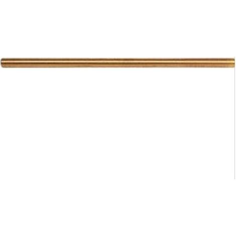 TAISHENGDA - Messing-Gewinderohr, Außengewinde-Außengewinde, 3/8" (12/17"), L=0,5 m (1/5)