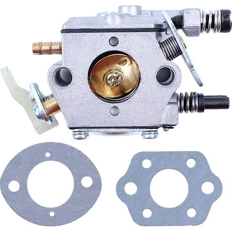 Carburateur avec kit de 2 joints pour tronçonneuse Husqvarna 51 55 50 Carb Walbro WT-170/WT-170-1503281504 (1/5)