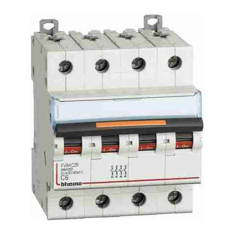 BTIFV84C6 Modularer Leistungsschalter BTDIN250 4P Kennlinie C - In = 6 A