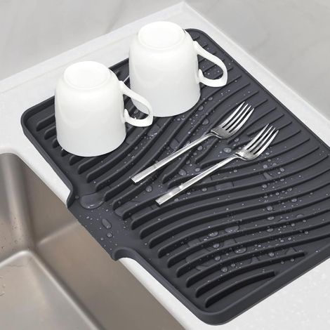 40 x 13 cm Silicone Drying Mat Dish Drying Mat 5 (1/5)