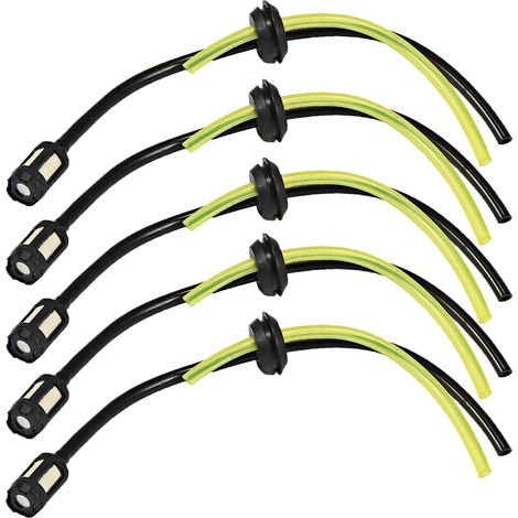 Kit de 5 gaines de filtre à carburant à double orifice pour tondeuses Stihl, Honda et autres tondeuses à gazon (1/5)