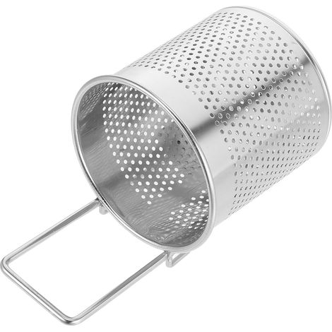 Panier de cuisine en acier inoxydable à mailles fines (1/5)
