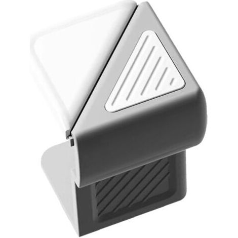 FENOPLASTICAProtections D’Angle en Silicone Souple Grand Format Couvre-Coins Anti-Collision pour Fenêtres Bordures Sécurisées pour Bébé Protection Adhésive Cuisine Salon et Bureau (1/4)
