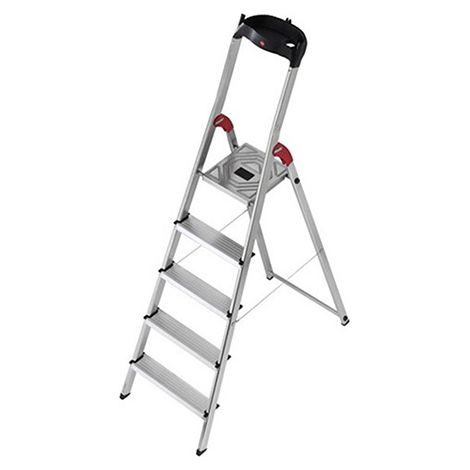 Stehleiter 5 Stufen - Maximale Arbeitshöhe 3.06m - 8505-001