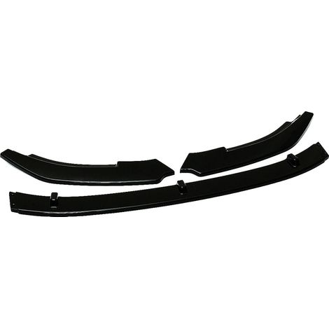 Spoiler anteriore, design aggressivo, struttura in ABS resistente, fibra di carbonio (1/2)