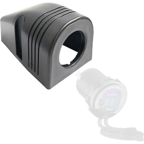 Panneau de base de tente à 1/2/3 trous avec connexion USB/voltmètre/support de prise pour voiture ou camion - Siège de tente à 3 trous (1/4)