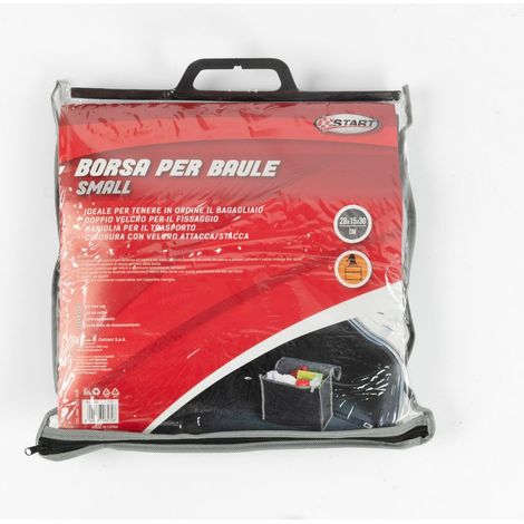Borsa per baule modello small auto con doppio velcro