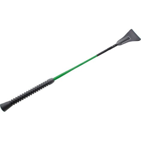 Giallo - Frustino corto in nylon rivestito in gomma lunghezza 50 cm