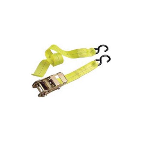 CINGHIA MM.50 CON GANCI A S E CRICCHETTO  mt.4,5 x mm.50h.    EXCEL