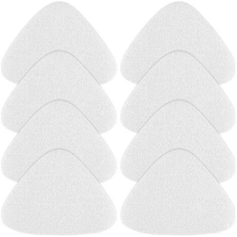 8 Pièces Recharge pour balai vapeur Vileda, housse de balai microfibre compatible avec les nettoyeurs vapeur Vileda Steam et Vileda Steam Plus-DPZO