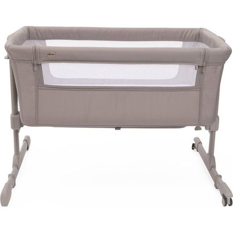 Chicco Next2Me Essential Dove berceau cododo réglable en hauteur avec matelas 0-6 mois jusqu’à 9 kg (1/5)