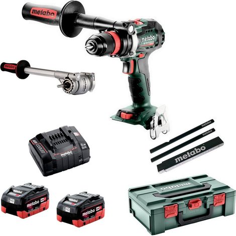 Metabo Akku-Bohrschr BS 18 LTX BL Q I+PowerX3+2x5,5Ah+ASC145 + Meterstab (1/5)