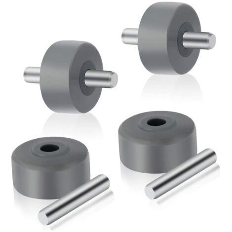 Juego de 2 pares de ruedas delanteras (4 piezas en total) para Shark NV350 NV351 NV352 NV355 NV356e (1/5)