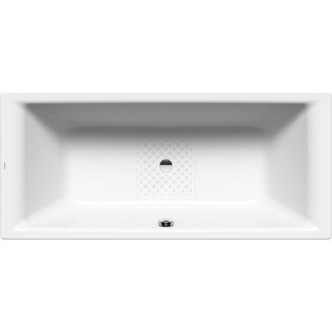 Kaldewei Ambiente - Rechteckige Badewanne Puro Duo 664, 180x80 cm, mit Grifflöchern, rutschhemmend, weiß 266410220001 (1/2)