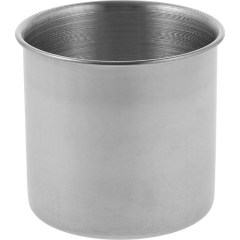 Tragbarer Reismessbecher, Metallmessbecher, Backbecher für Zuhause-6.40X6.40X5.80CM-Silver (1/4)