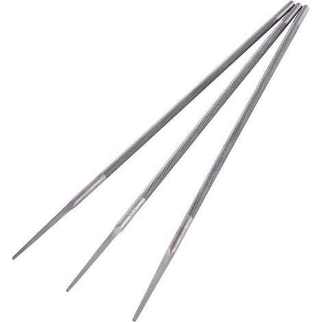 Pack de 3 Limes rondes,affuteuse de chaine tronconneuse,affute chaine tronconneuse(4mm)