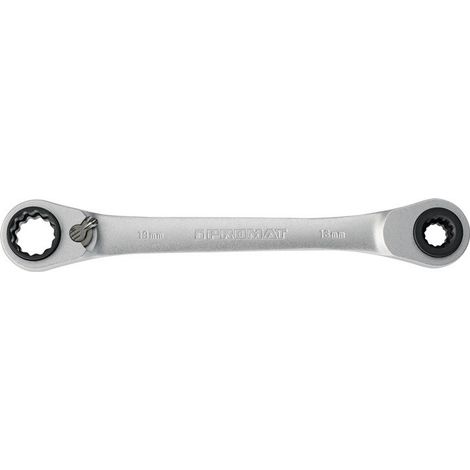 Chiave ad anello a cricchetto multifunzione 4 in 1 10-13-17-19mm 12-KT.L.220mm No. 72