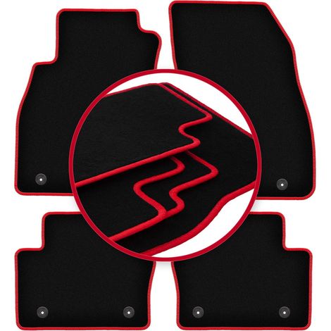 Alfombrillas CARLUX-RED para Opel Insignia A FL sedán, liftback, station wagon (2013-2017) (1/5)