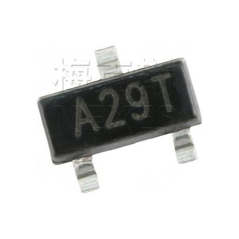AOS AO3402 SOT-23 N-Kanal 30V 4A 55mΩ@10V MOSFET-Chip, elektronisches Bauteil, 5 Stück verfügbar.