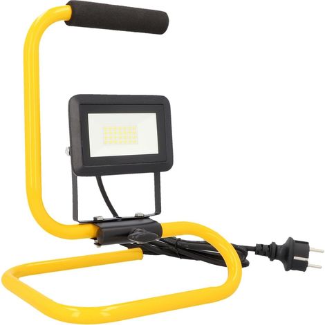 Unitec LED Strahler tragbar 20 Watt, 1700 lm, 2m Zuleitung, IP65 Arbeitsleuchten (1/3)