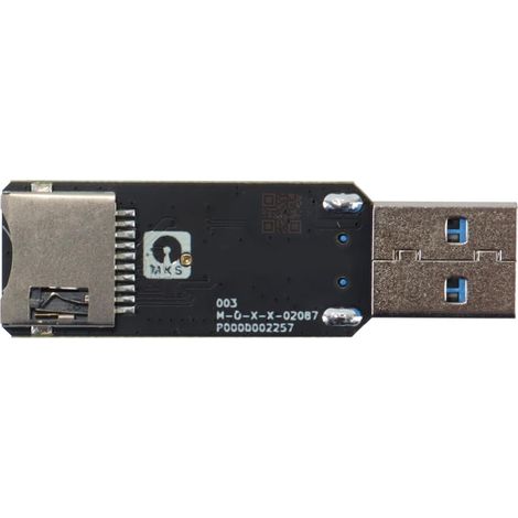 MKS EMMC Module de Lecteur de Carte Compact USB 3.0 Transfert de données Rapide Portable pour Cartes modulaires EMMC et Fournitures de Bureau (1/5)