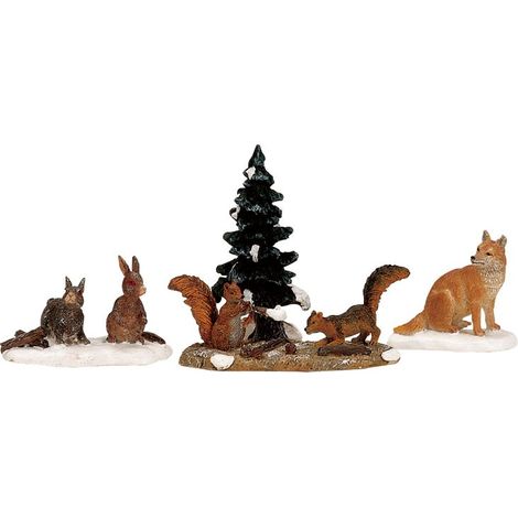 Woodland Animals Set of 4 Art.-Nr. 12516