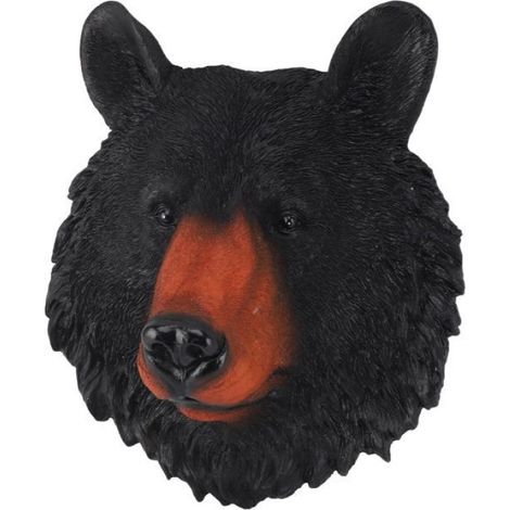 Statue de tête d'animal 3D - Ulisem - Résine - Décoration murale réaliste (1/5)