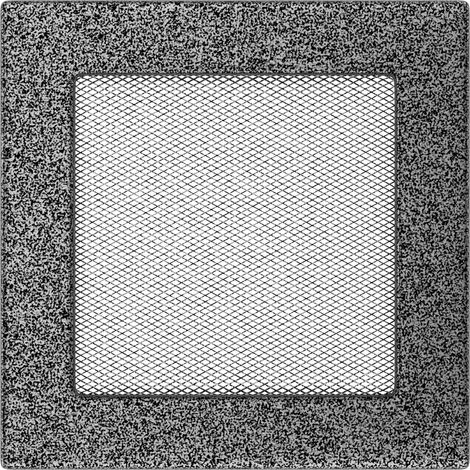 Vent Cover 17x17 black and silver (1/3)