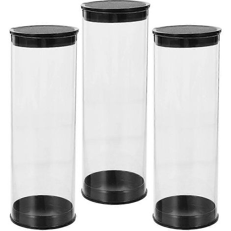 Les boîtes de rangement pour balles de golf sont fabriquées en PVC, contiennent 12 tubes transparents et sont durables. (1/5)