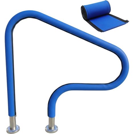 Housse pour main courante de piscine (120 cm) avec fermeture éclair antidérapante – Pour spas, parcs aquatiques et échelles (1/4)