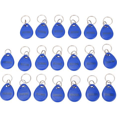 13,56 MHz beschreibbare Schlüsselanhänger, 20 Stück, Token-Tags für Zutrittskontrollsysteme, Aufzugspräsenzsensoren (1/5)