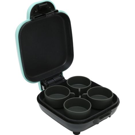 420-W-Eierkuchenbereiter mit 5 austauschbaren Backplatten, vertikales Format, Touch-Lock-Griff, 220–240-V-EU-Stecker (1/5)