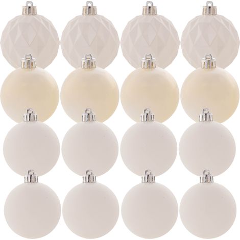 KADAX Set mit 16 Kugeln 6cm GIF3157 weiß K11245 (1/5)