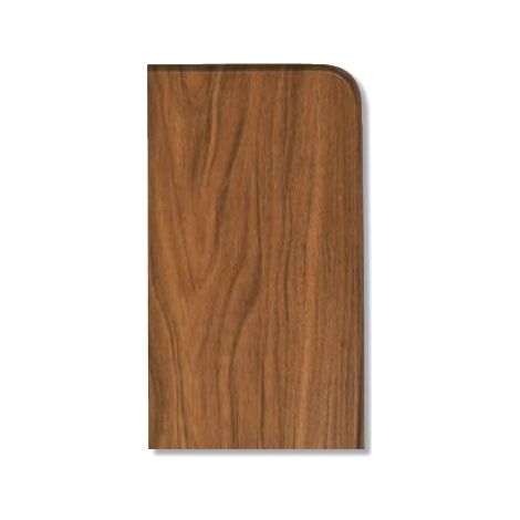 DECORLEGNO - MENSOLA IN MDF DOMUS NOCE DIAM. FORO MM.10 CM.80X21X2