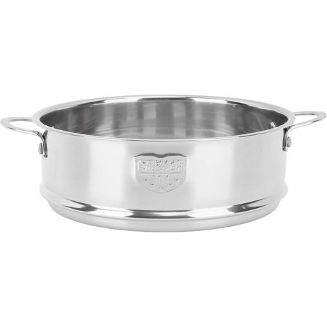 Grille vapeur Double oreille 304 inox égouttoir Design panier pour petits pains de cuisine légumes argent (1/5)