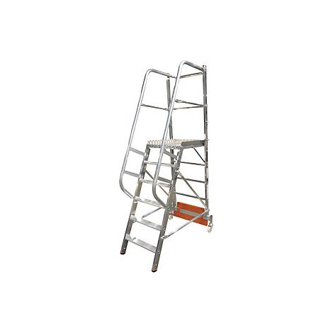 KRAUSE  Scala a piattaforma in alluminio STABILO Vario compact 