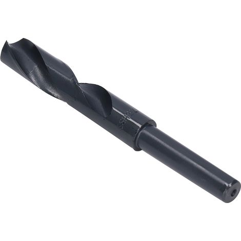 Foret à queue réduite en acier rapide noir, forets hélicoïdaux pour fer, queue de 1/2 pouce, 17,5 mm (1/5)